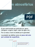 Presión atmosférica y factores que la afectan