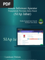 Panduan Aplikasi SIAP Jabar 2021 | PDF