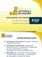 Programa de Incentivos