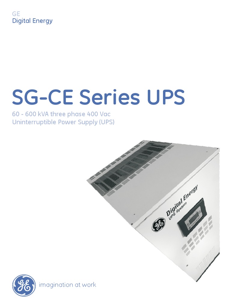 Ups Ge 5000 | PDF | Power Inverter | Rectifier