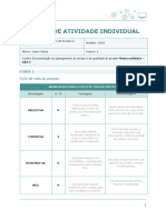 Gerenciamento Escopo Qualidade em Projetos Joyces Santos Farias