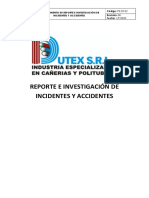 PR-DT-02 Reporte e Investigación de Incidentes y Accidentes