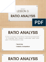 Module 2 Lesson 3 Ratio Analysis