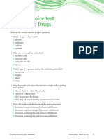 Multiple-Choice Test Chapter 15: Drugs: 1 A B C D 2 A B C D 3 A B C D 4 A B C D 5 A B C D