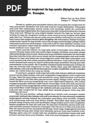 Karangan By William Ong Lay Keat Pdf