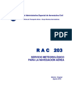 HTTP - WWW - Aerocivil.gov - Co - Normatividad - RAC - RAC 203 - Servicio Meteorológico para La Navegación Aérea