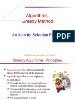 04 Greedy Activity Selection