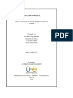 TAREA 2 - Programacion Lineal