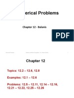 Numerical Problems: Chapter 12 - Balanis