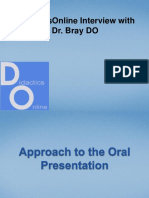 Didacticsonline Interview With Dr. Bray Do