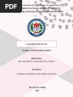 Llerena Mauricio, Milagros de Jesús