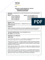 Parametros de La Detención Con Fines Investigativos