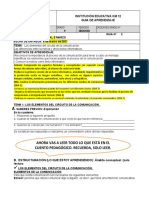 Guia 2 Lenguaje 4° Ii Periodo 2021