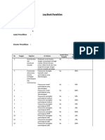 Contoh Log Book Penelitian