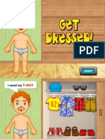 Matching clothing items game for kids under 40 characters