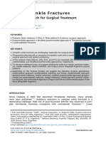 Practical Guide to Surgical Approaches for Complex Ankle Fractures