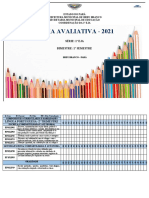 Ficha Perfil Da Turma - 1º Eja 2021