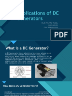 Applications of DC Generators
