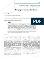 SARS-CoV-2- An Emerging Coronavirus That Causes a Global