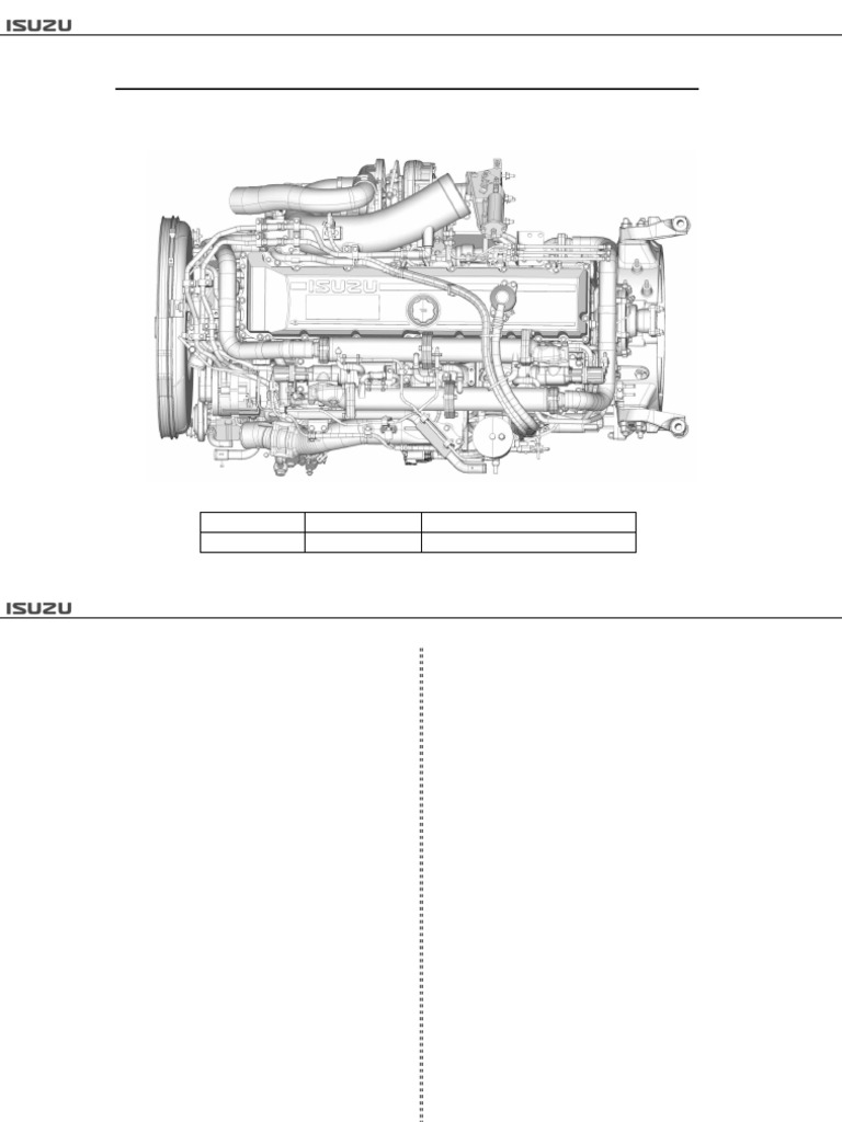6WG1 Engine Cntrol Training Ver.2.2 | PDF | Throttle | Propulsion