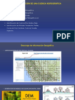 Sig Aplicado A Manejo de Cuenca