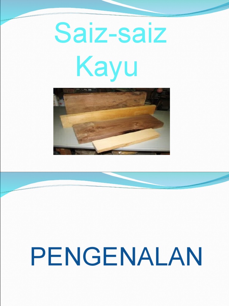 saiz kayu  PPoint   saiz kayu  PPoint