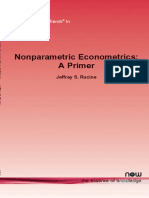 Nonparametric Econometrics. A Primer