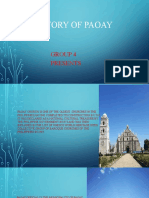 History of Paoay: Group 4 Presents