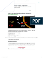 Todo Lo Que Necesitas Saber Sobre Los Códigos DTC - OBD2