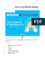 Hand Hygiene and Handwashing