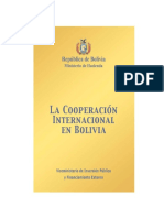 Financiadores Bolivia