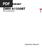 Operation Manual - DMH-A1350BT