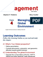 Management: Managing in A Global Environment