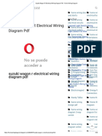 Suzuki Wagon R Electrical Wiring Diagram PDF - Home Wiring Diagram