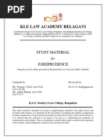 Jurisprudence Notes - KLE Academy