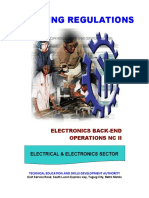 TR-Electronics Back-End Operation NC II