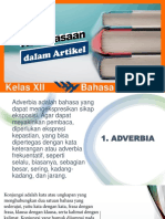 Unsur Kebahasaan Artikel