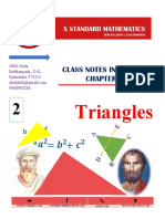 SSLC Mathematics Chapter 6 Triangles in English