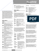 HW Elem TRD Skillstest Tapescripts