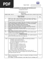 Ctup Mock Test II