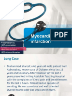 Myocardial Infarction: Presentation by 1605-Abubakkar Raheel 1622 - Haider Ali 1606 - Ahmed Arsalan 1611 - Amaila Anam