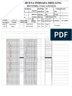 Reconsel Coal Logging: Project Location BBC Coal Project Coordinate Drill Rig 02 Casing Record Size - From - To