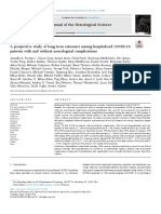 A Prospective Study of Long-Term Outcomes Among Hospitalized COVID-19 Patients With and Without Neurological Complications