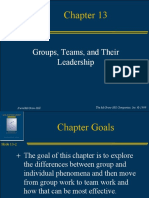 Groups, Teams, and Their Leadership: Slide 13-1