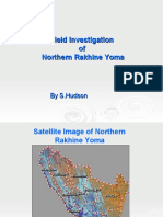 Field Investigation of Northern Rakhine Yoma by S.hudson