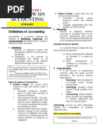 Chapter 1. Overview of Accounting