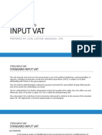 Chapter 9 Part 2 Input Vat