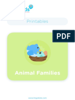 Printables: Animal Families