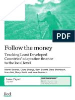 Follow The Money: Tracking Least Developed Countries' Adaptation Finance To The Local Level