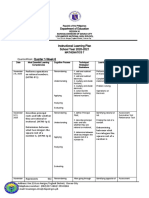 Instructional Learning Plan School Year 2020-2021 Quarter 1-Week 6